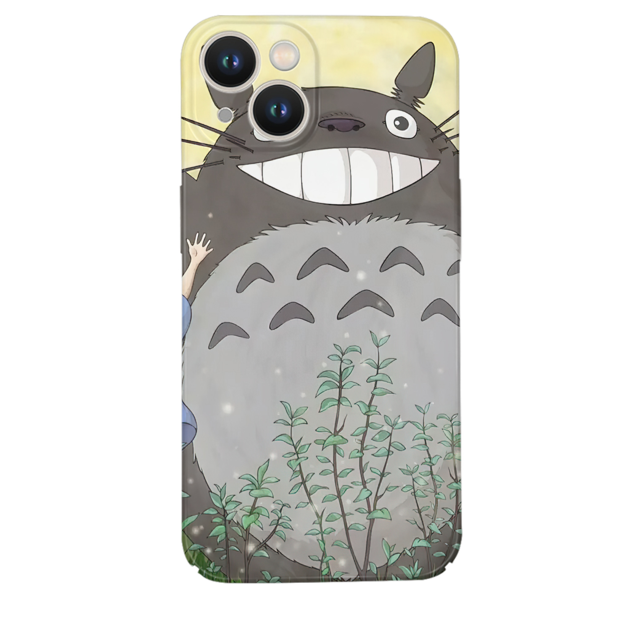 （画像用） となりのトトロ 草壁メイ 草壁サツキ My Neighbor Totoro Satsuki Kusakabe Mei Kusakabe 【iPhone 14シリーズ対応】ハードケース